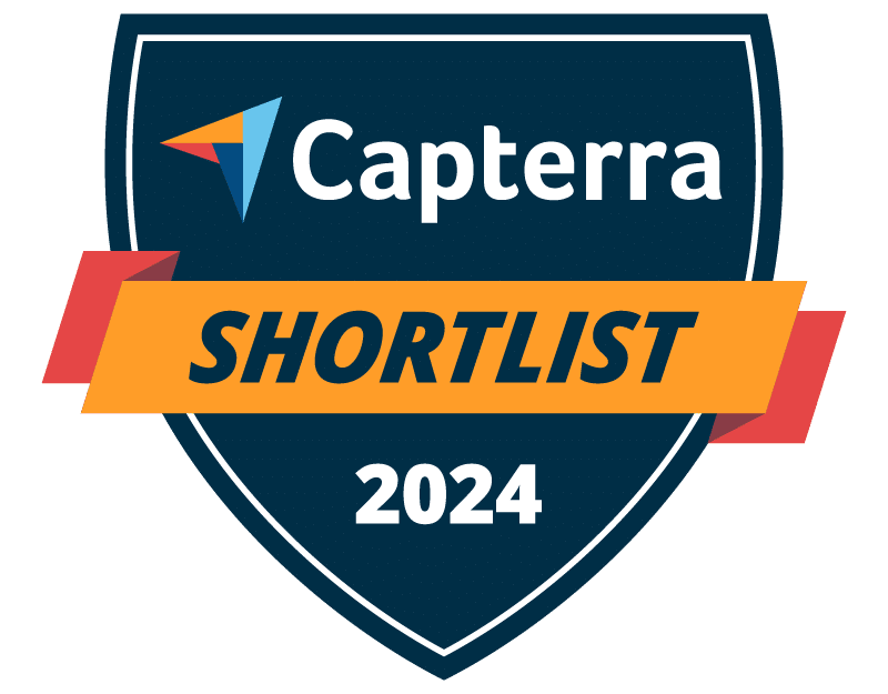 Capterra Shortlist 2024 banner