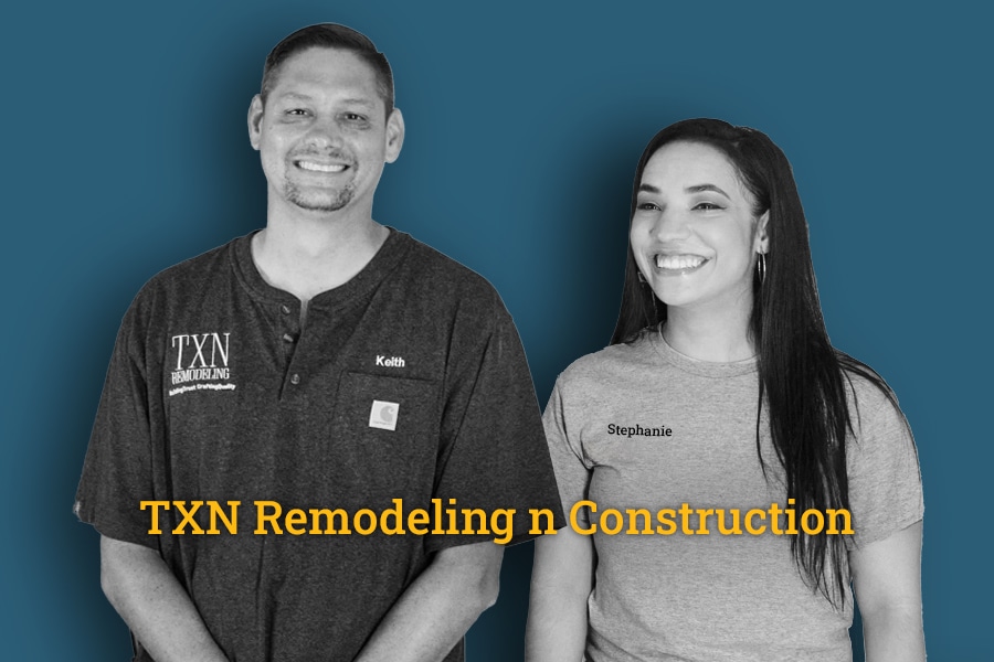 TXN Remodeling feature photo showing employees