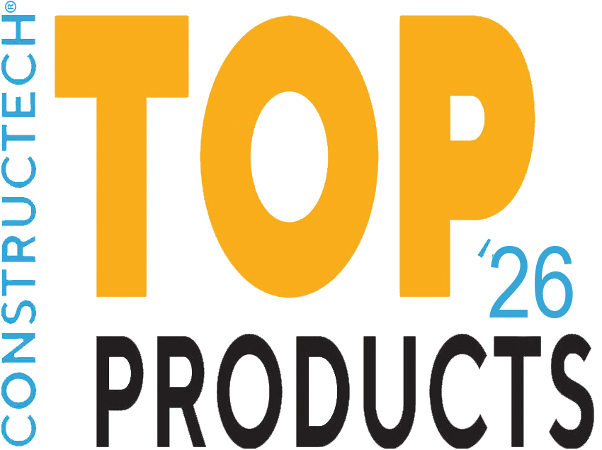 A banner celebrating Constructech’s top products